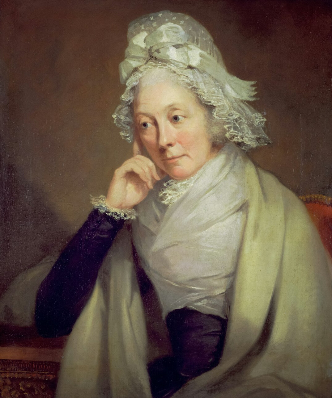 Portrait of a woman historian