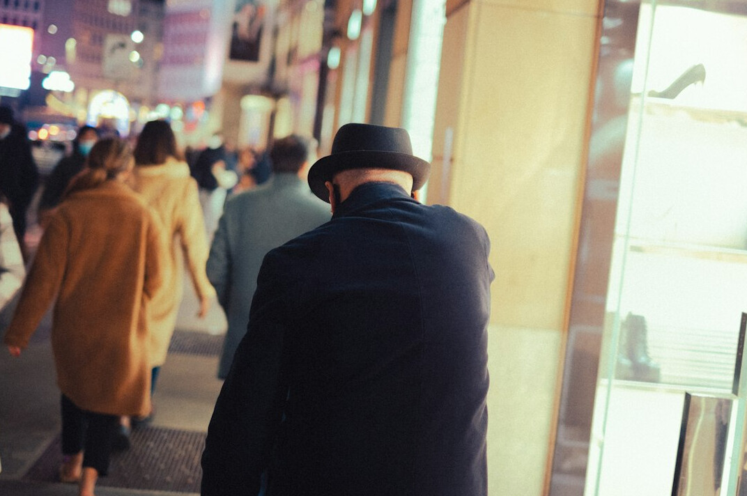 detective confronting shoplifter